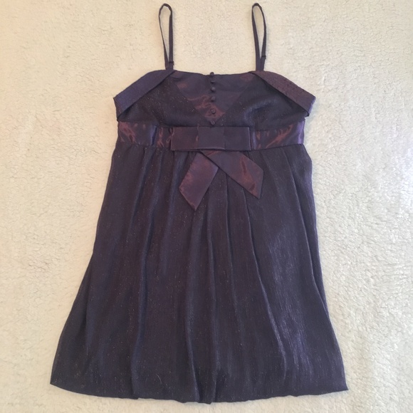 Apollo Short Dress w/ front bow - Picture 1 of 6